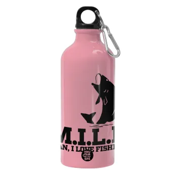 M.I.L.F. Mam i love fishing, Water bottle 600ml