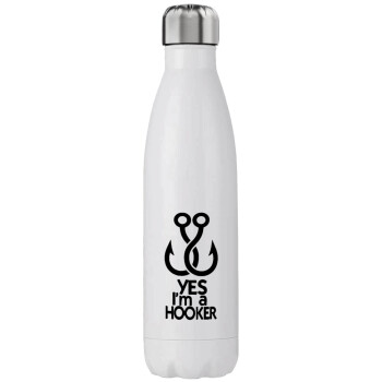 Yes i am Hooker, Stainless steel, double-walled, 750ml