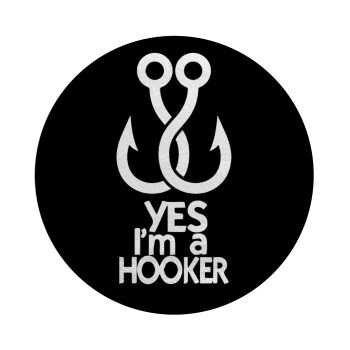 Yes i am Hooker, Επιφάνεια κοπής γυάλινη στρογγυλή (30cm)