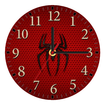 Άνθρωπος αράχνη, Ρολόι τοίχου ξύλινο plywood (20cm)