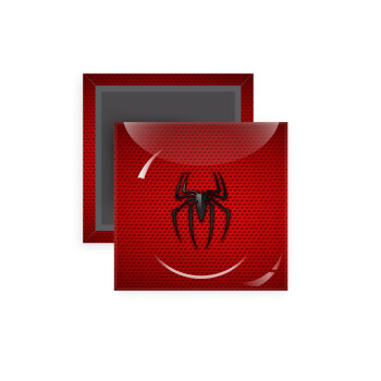 Άνθρωπος αράχνη, Μαγνητάκι ψυγείου τετράγωνο διάστασης 5x5cm