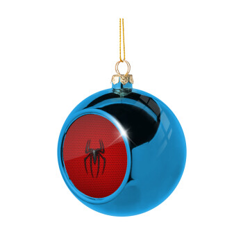 Άνθρωπος αράχνη, Χριστουγεννιάτικη μπάλα δένδρου Μπλε 8cm