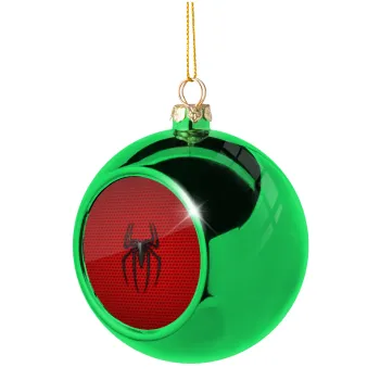 Άνθρωπος αράχνη, Green Christmas tree ornament ball 8cm