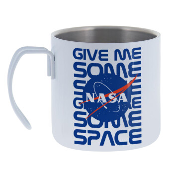 NASA give me some space, Mug Stainless steel double wall 400ml