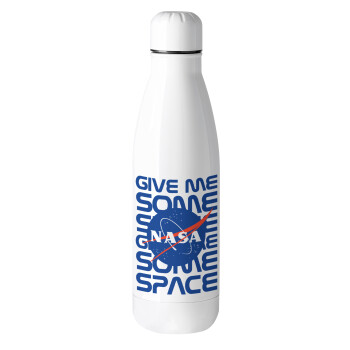 NASA give me some space, Μεταλλικό παγούρι θερμός (Stainless steel), 500ml