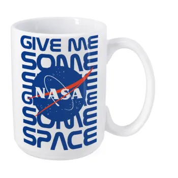 NASA give me some space, Κούπα Mega, κεραμική, 450ml