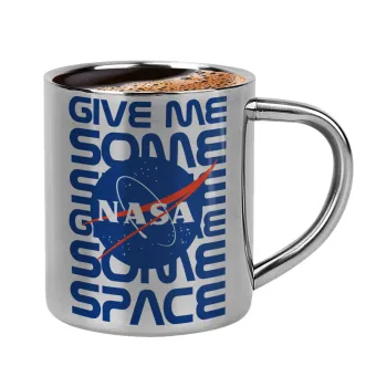 NASA give me some space, Double-wall metal cup for espresso (220ml)