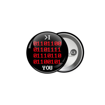 I .... YOU, binary secret MSG, Κονκάρδα παραμάνα 5.9cm