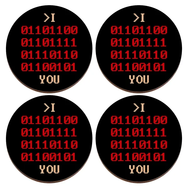 I .... YOU, binary secret MSG — 1