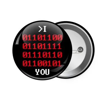 I .... YOU, binary secret MSG, Κονκάρδα παραμάνα 7.5cm
