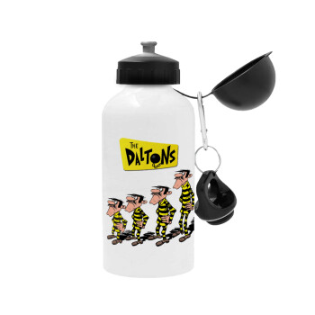 The Daltons, Μεταλλικό παγούρι νερού, Λευκό, αλουμινίου 500ml