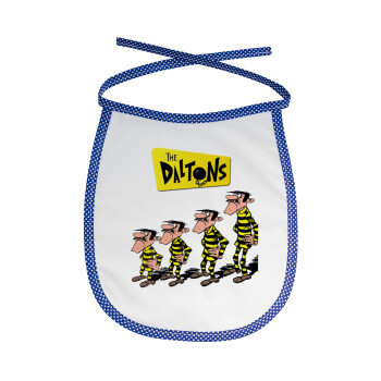 The Daltons, Σαλιάρα μωρού αλέκιαστη με κορδόνι Μπλε