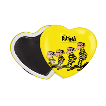 The Daltons, Μαγνητάκι καρδιά (57x52mm)