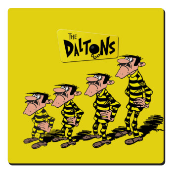 The Daltons, Τετράγωνο μαγνητάκι ξύλινο 6x6cm