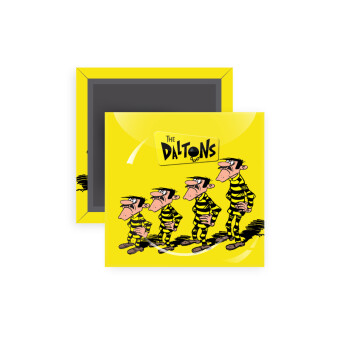 The Daltons, Μαγνητάκι ψυγείου τετράγωνο διάστασης 5x5cm