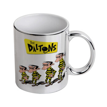The Daltons, Mug ceramic, silver mirror, 330ml