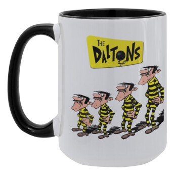 The Daltons, Κούπα Mega 15oz, κεραμική Μαύρη, 450ml