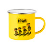 Yellow Enamel Metallic Cup 360ml