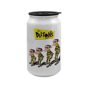 The Daltons, Κούπα ταξιδιού μεταλλική με καπάκι (tin-can) 500ml