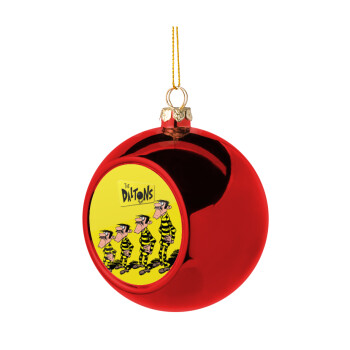 The Daltons, Christmas tree ball Red 8cm