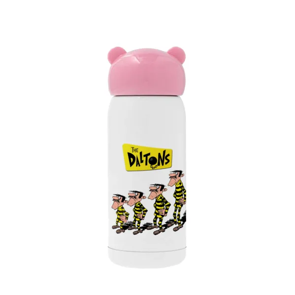 The Daltons — Ροζ ανοξείδωτο παγούρι θερμό (Stainless steel), 320ml
