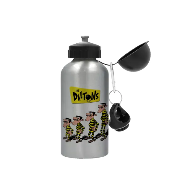 The Daltons — Metallic water jug, Silver, aluminum 500ml