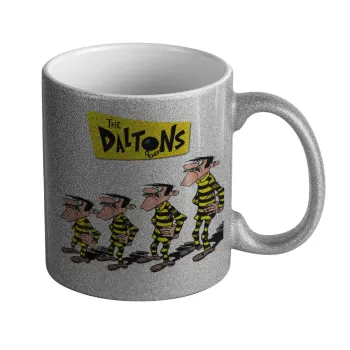 The Daltons, Κούπα Ασημένια Glitter που γυαλίζει, κεραμική, 330ml