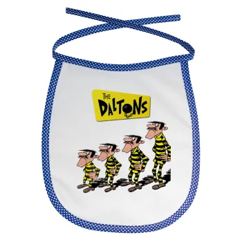 The Daltons, Σαλιάρα μωρού αλέκιαστη με κορδόνι Μπλε