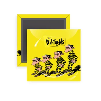 The Daltons, Μαγνητάκι ψυγείου τετράγωνο διάστασης 5x5cm