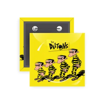 The Daltons, Κονκάρδα παραμάνα τετράγωνη 5x5cm