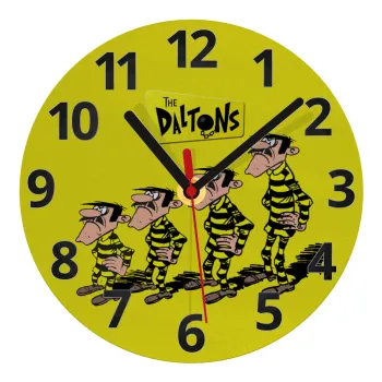 The Daltons, Ρολόι τοίχου γυάλινο (20cm)