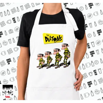 The Daltons, Ποδιά μακριά Σεφ ολόσωμη με τσέπες white (ΕΝΗΛΙΚΩΝ)