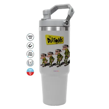 The Daltons, ΓΚΡΙ χρώματος Θερμός Ανοξείδωτο 890ml (30oz) με χερούλι
