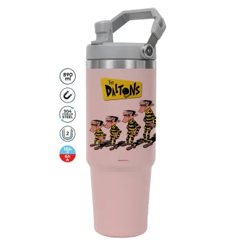 The Daltons, ΡΟΖ χρώματος Θερμός Ανοξείδωτο 890ml (30oz) με χερούλι