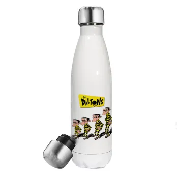 The Daltons, Metal mug thermos White (Stainless steel), double wall, 500ml