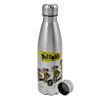The Daltons, Metallic water bottle, stainless steel, 750ml