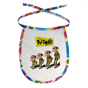 The Daltons, Σαλιάρα μωρού αλέκιαστη με κορδόνι Χρωματιστή