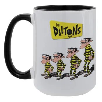 The Daltons, Κούπα Mega 15oz, κεραμική Μαύρη, 450ml