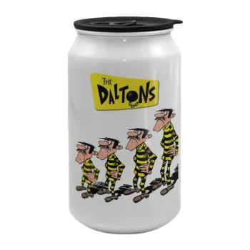 The Daltons, Κούπα ταξιδιού μεταλλική με καπάκι (tin-can) 500ml