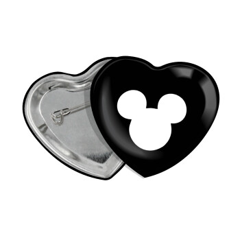 mouse man, Κονκάρδα παραμάνα καρδιά (57x52mm)