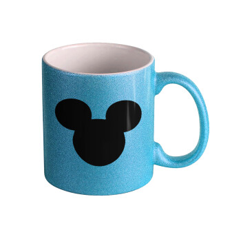 mouse man, Κούπα Σιέλ Glitter που γυαλίζει, κεραμική, 330ml