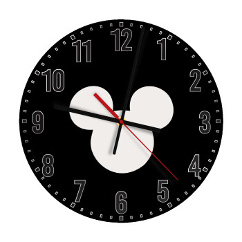 mouse man, Ρολόι τοίχου ξύλινο (30cm)