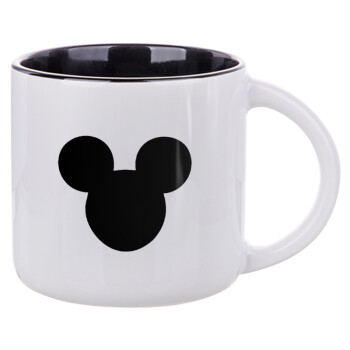 mouse man, Κούπα κεραμική 400ml Λευκή/Μαύρη