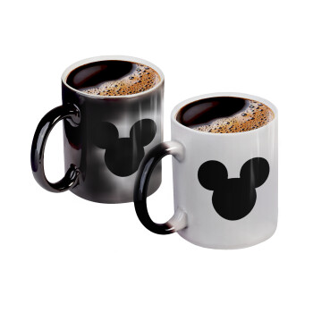 mouse man, Κούπα Μαγική, κεραμική, 330ml που αλλάζει χρώμα με το ζεστό ρόφημα