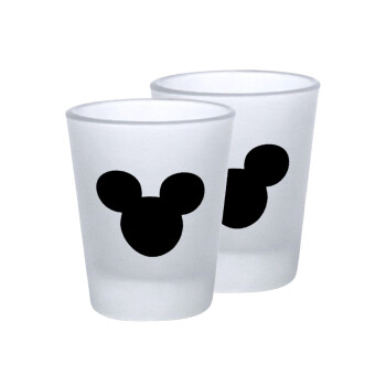 mouse man, Σφηνοπότηρα γυάλινα 45ml του πάγου (2 τεμάχια)