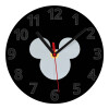 Ρολόι τοίχου γυάλινο (20cm)