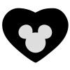 Mousepad καρδιά