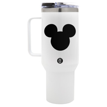 mouse man, Mega Stainless steel Tumbler with lid, double wall 1,2L