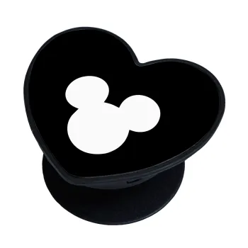 mouse man, Phone Holders Stand  καρδιά Μαύρο Βάση Στήριξης Κινητού στο Χέρι