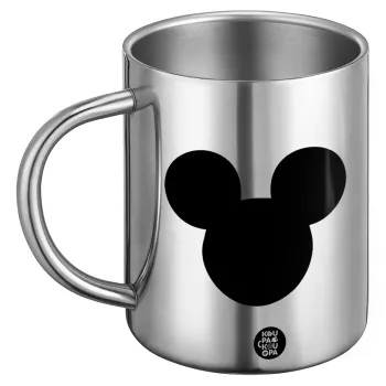 mouse man, Ανοξείδωτη Μεταλλική Κούπα 450ml - Διπλού Τοιχώματος